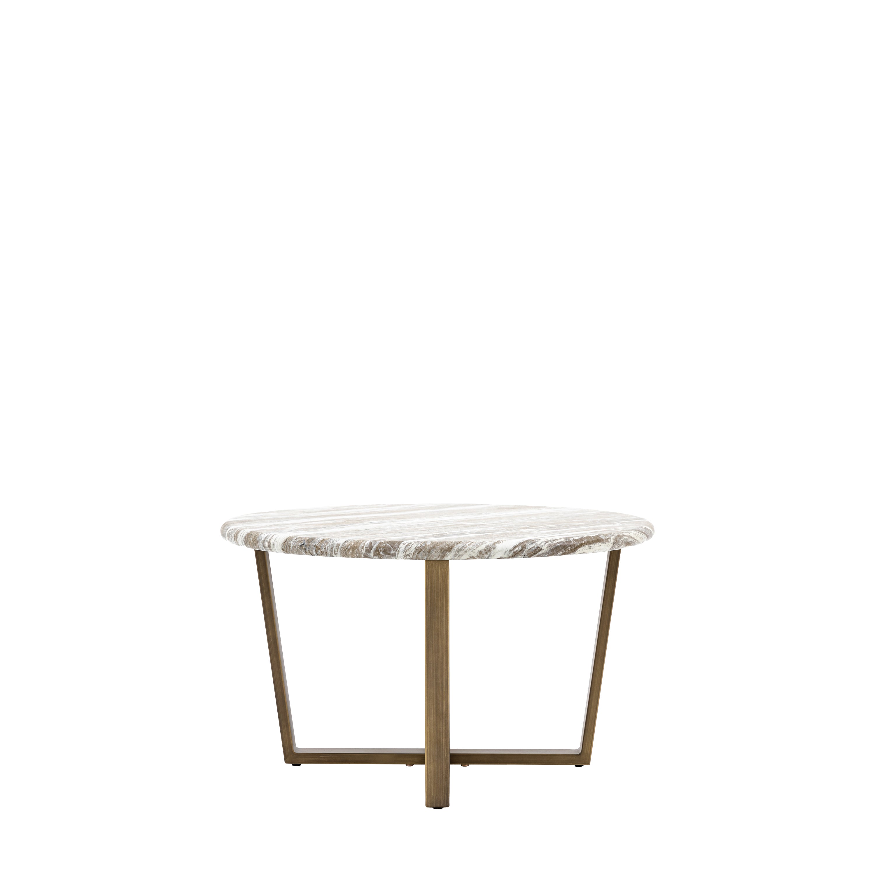 Bilbao Gold & White/Green Marble Effect Coffee Table